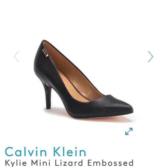 Calvin Klein Shoes - Calvin Klein Leather Pumps